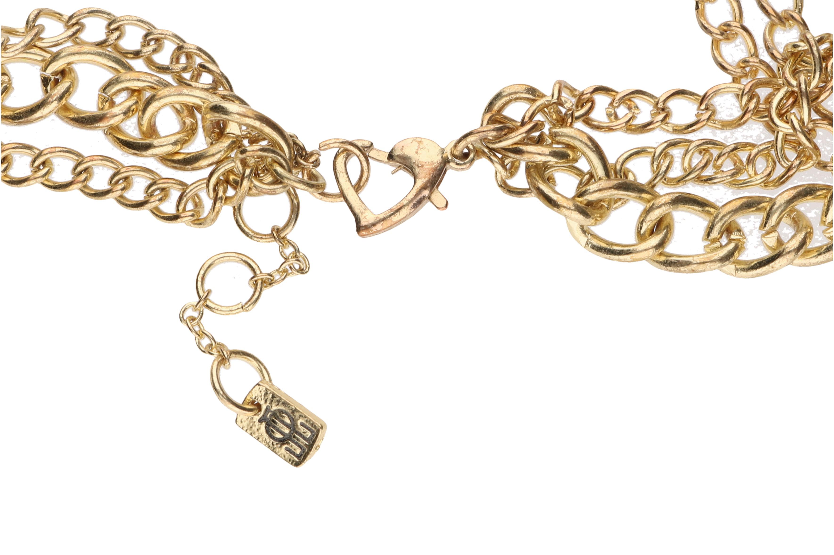 Assortment of Gold Toned Jewelry Including Jennifer Lopez