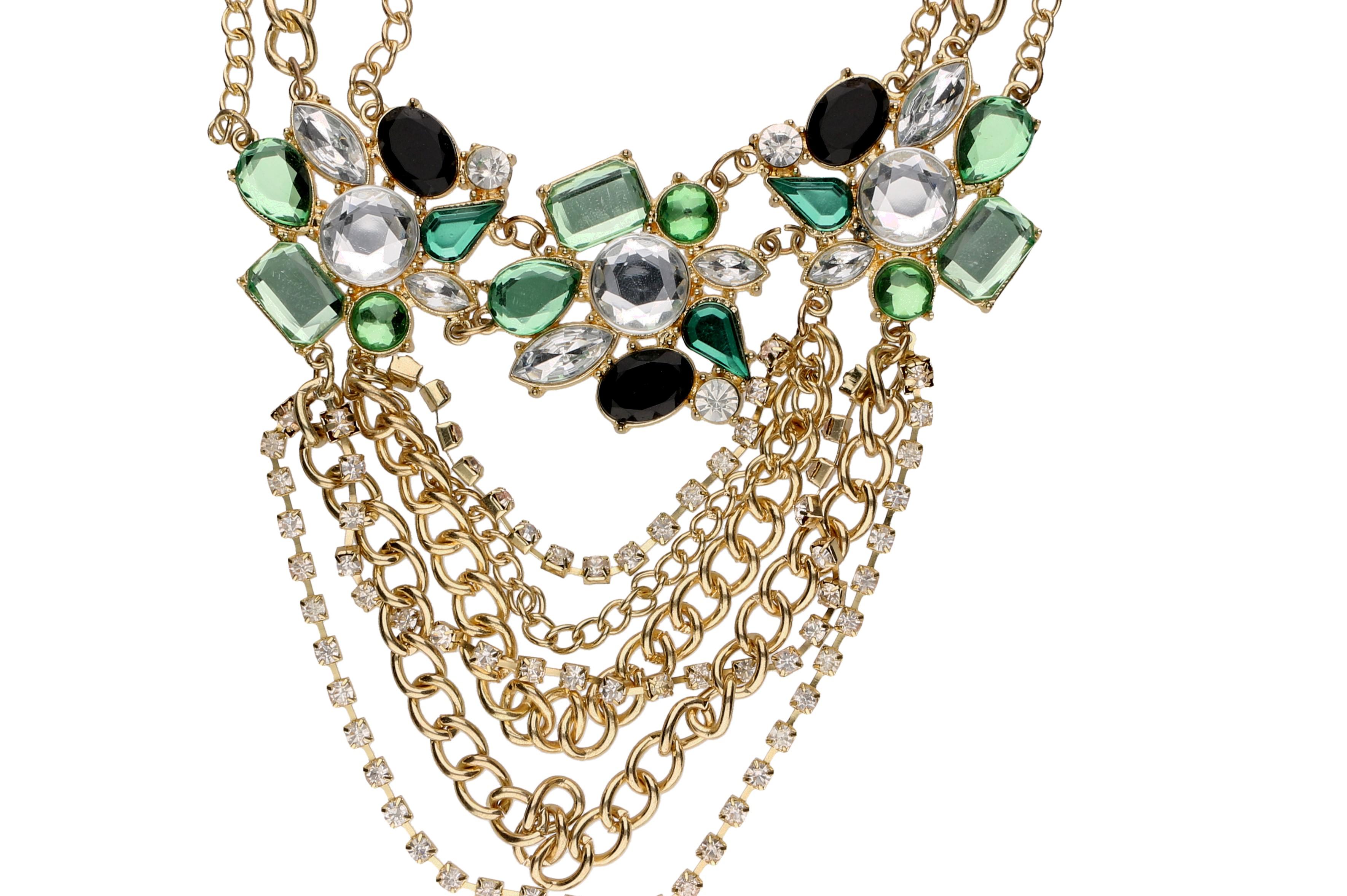 Assortment of Gold Toned Jewelry Including Jennifer Lopez