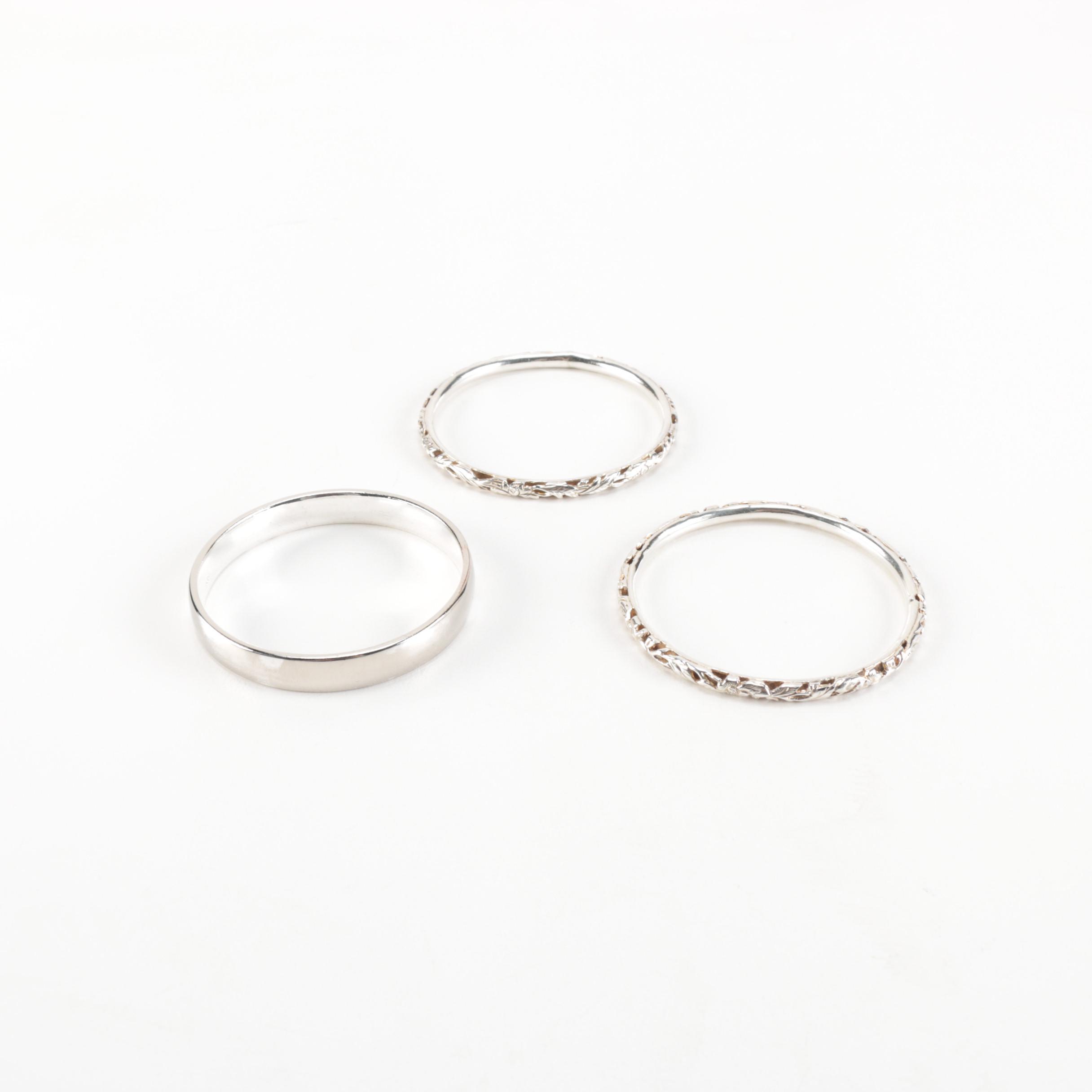 Sterling Silver Bangle Bracelets