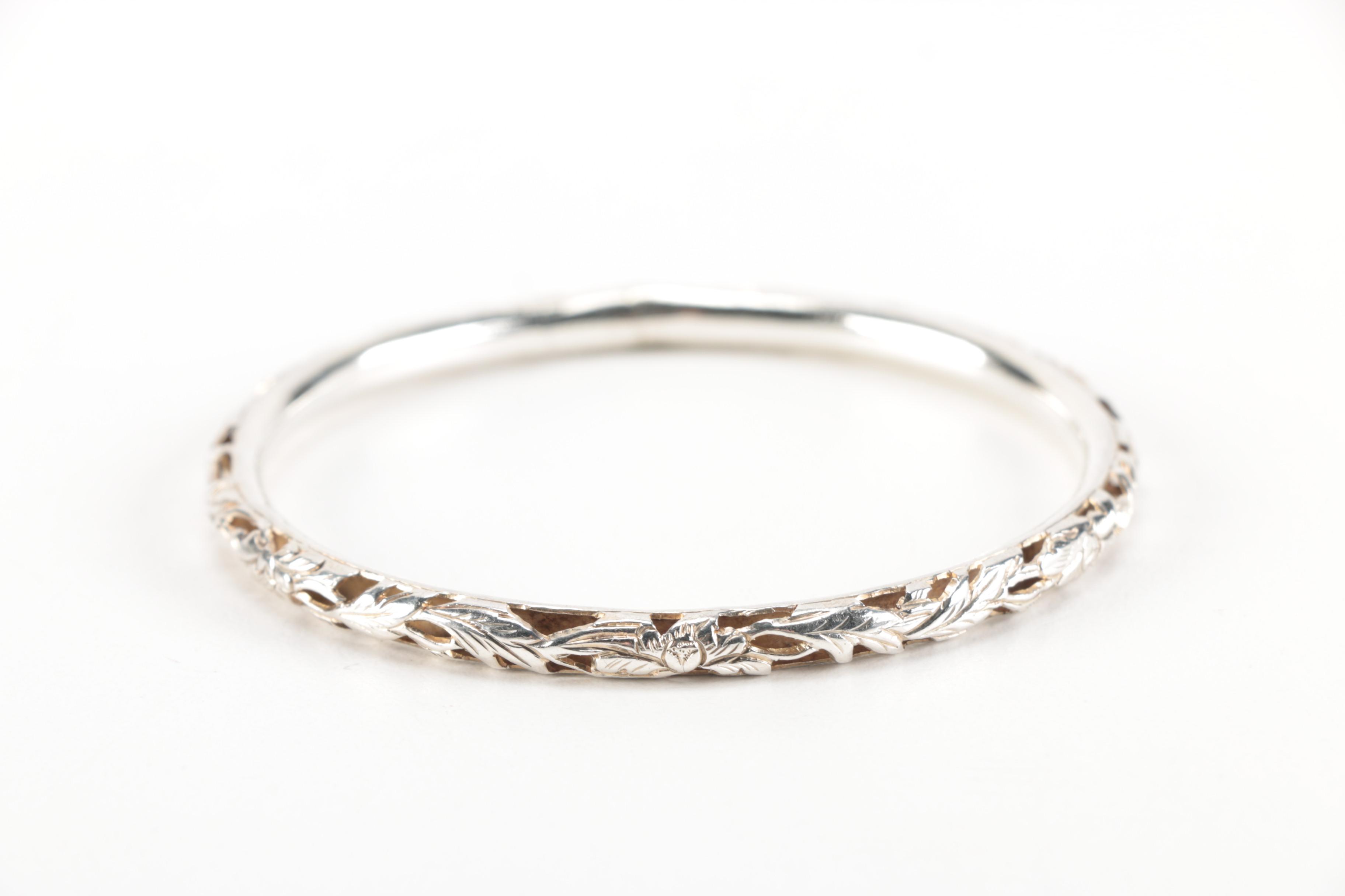 Sterling Silver Bangle Bracelets