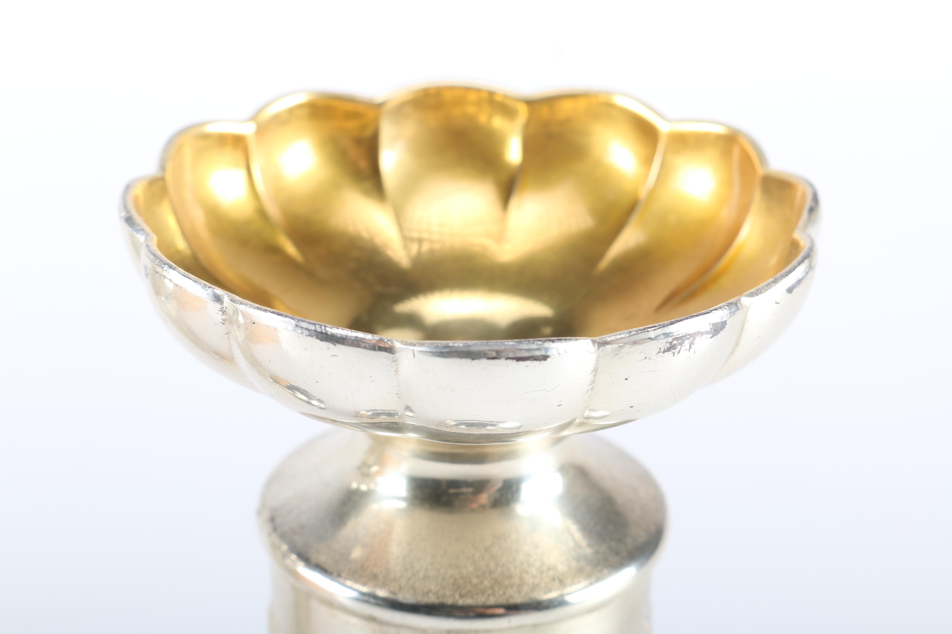 Vintage Silver-Plated Candleholders and Salt and Pepper Set