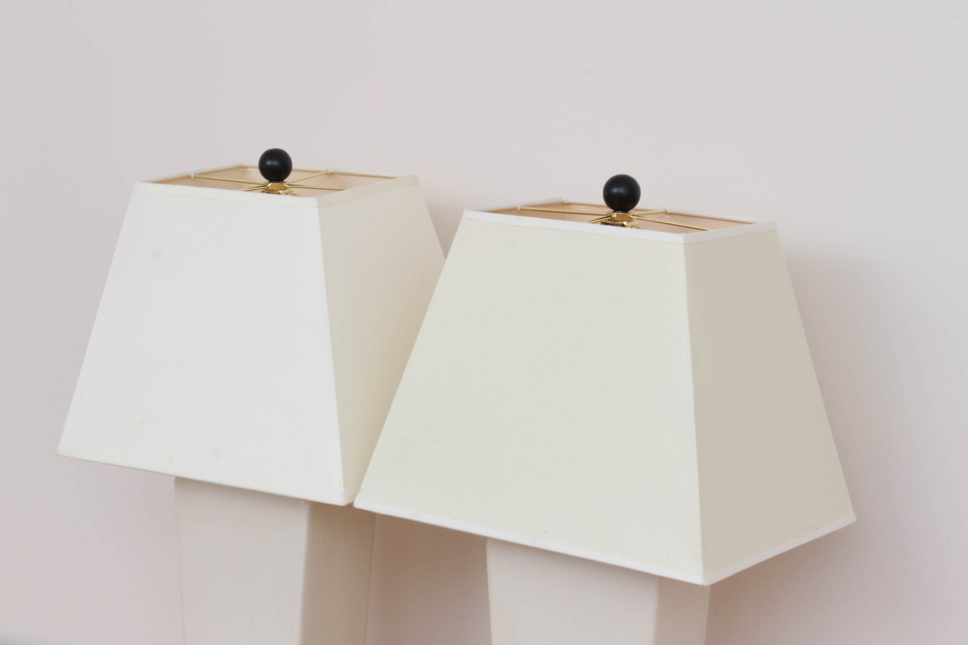 Ceramic Table Lamps and Floor Lamp
