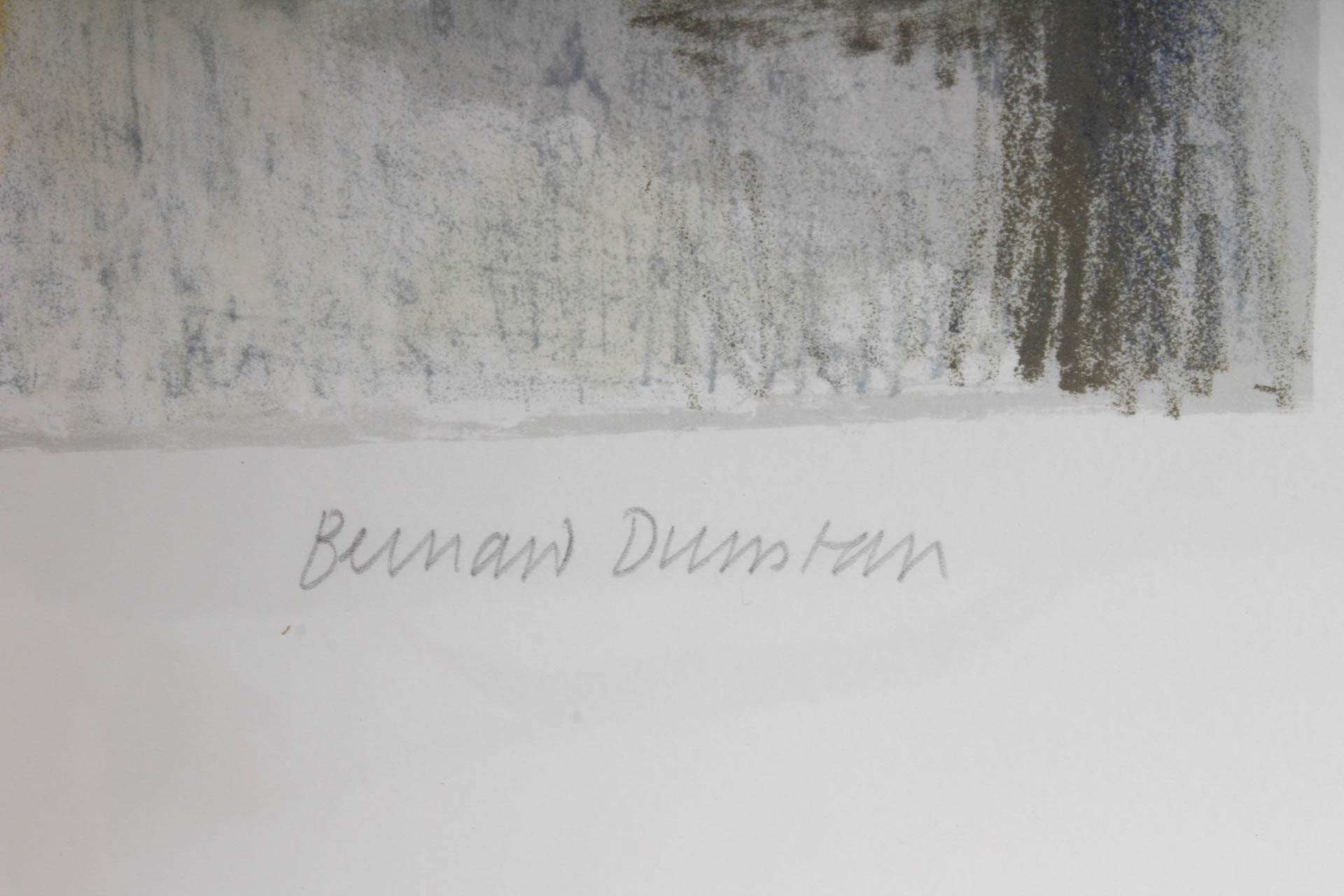 Bernard Dunstan Limited Edition Lithograph