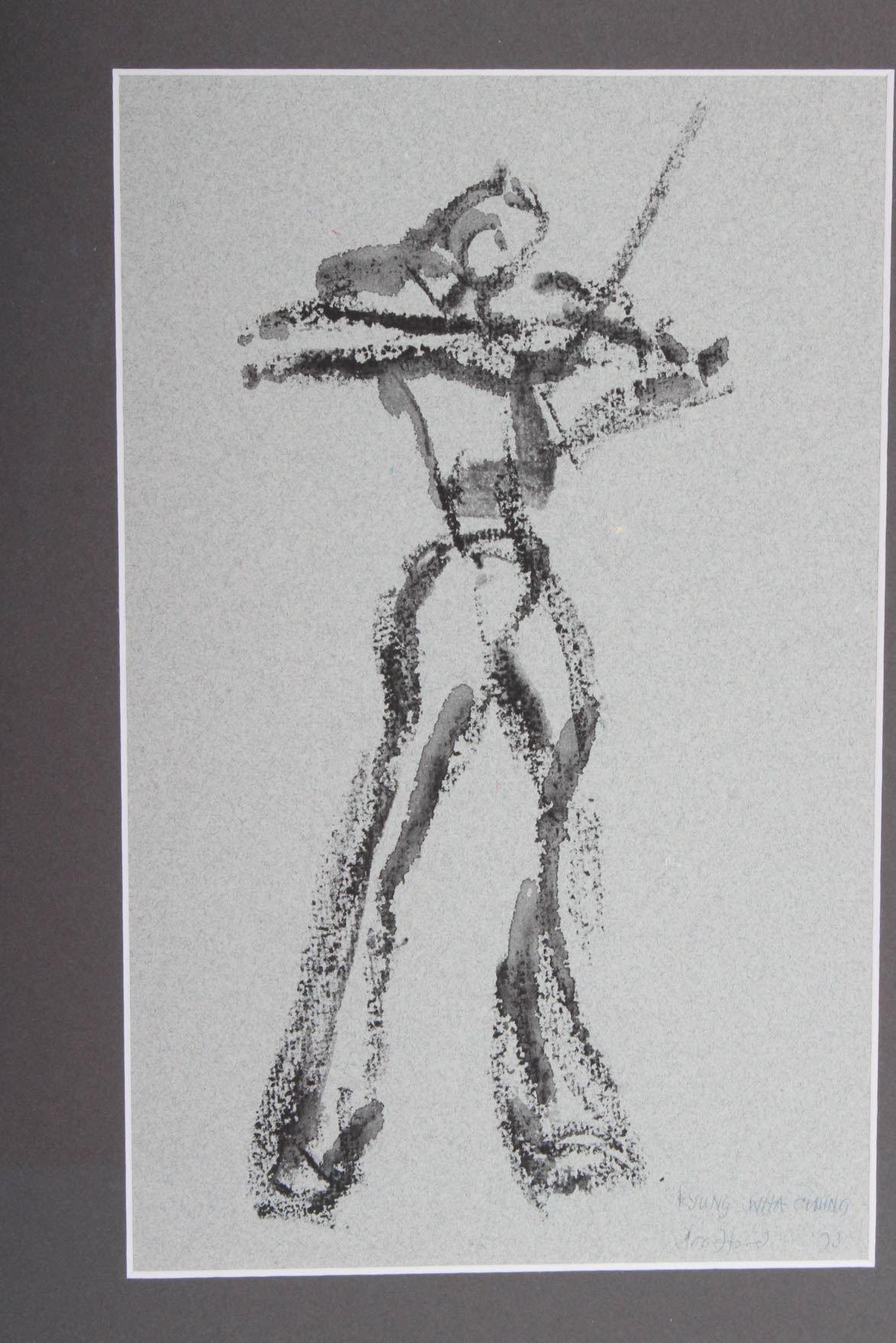 Dorothy Bradford Drawing on Paper "Kyung Wha Chung"