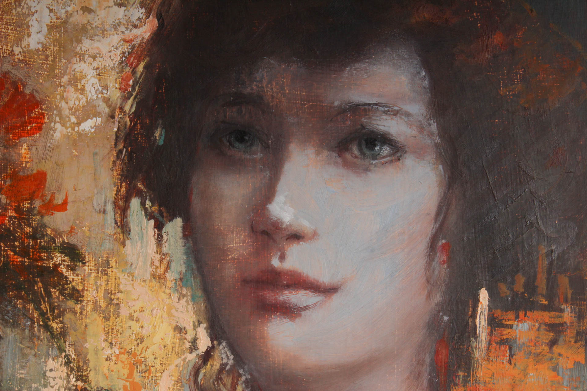 Bohuslav Barlow Oil Painting "Karen"