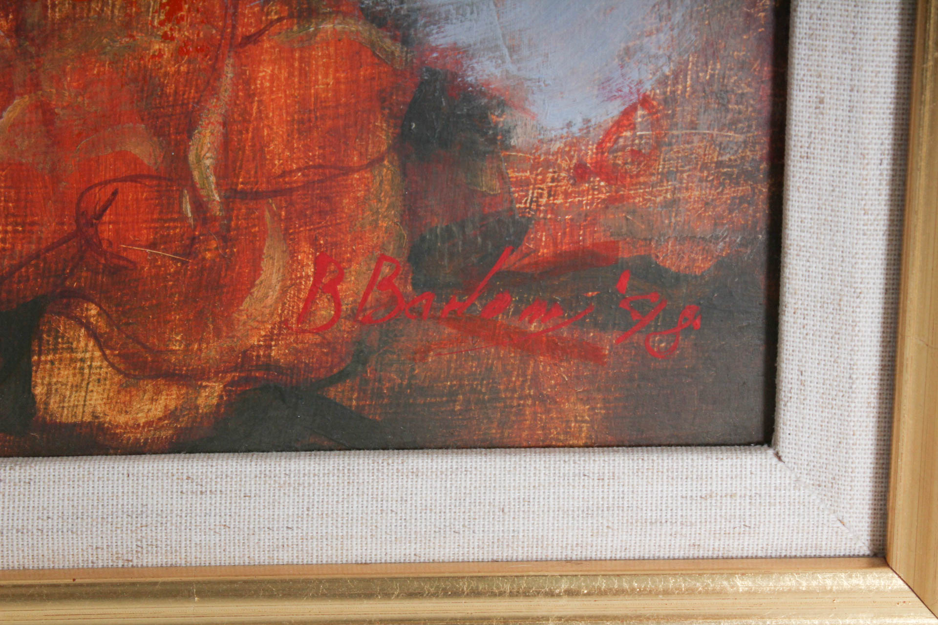 Bohuslav Barlow Oil Painting "Karen"