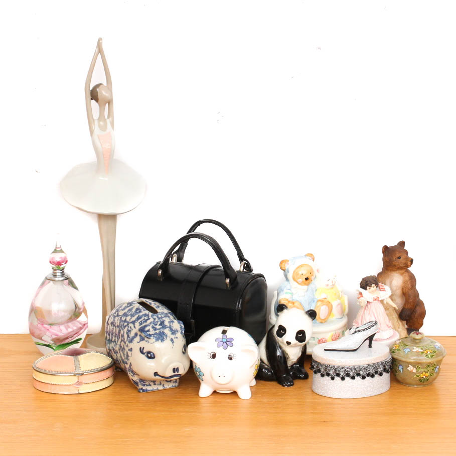 Decorative Box and Figurine Collection