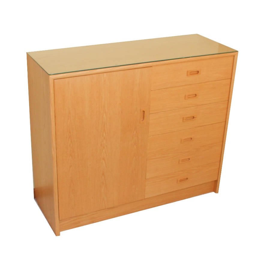 Danish Modern Style Wardrobe Dresser by Mobican