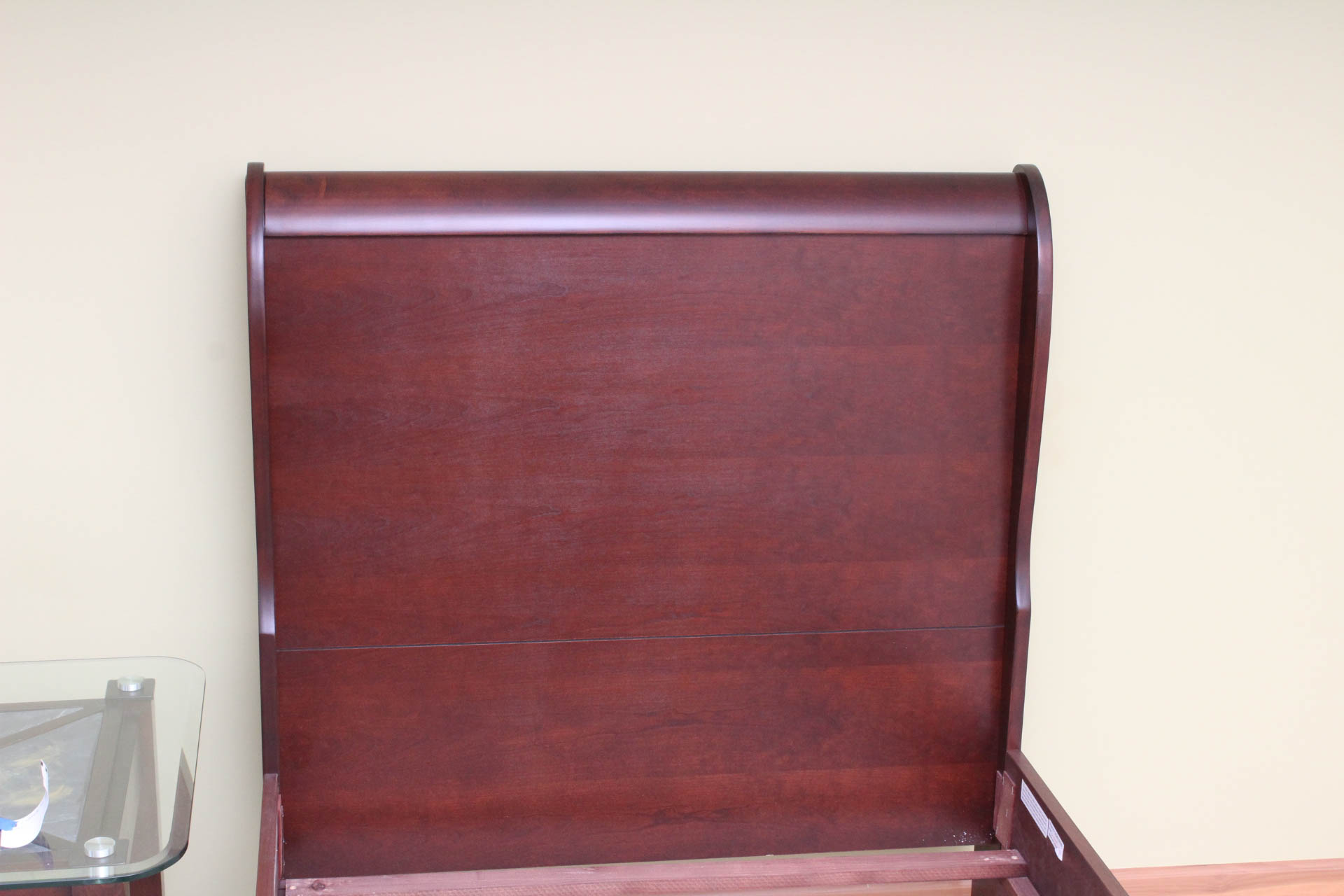 Two Antique Style Twin Sleigh Beds