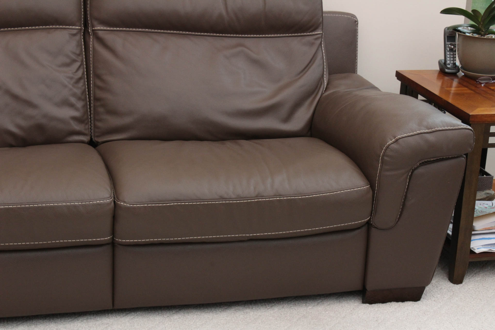 Electric Leather Sofa