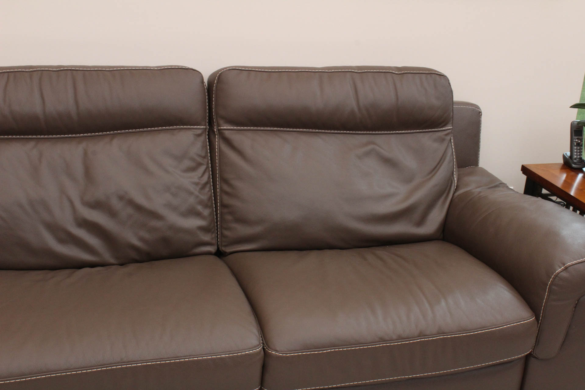 Electric Leather Sofa
