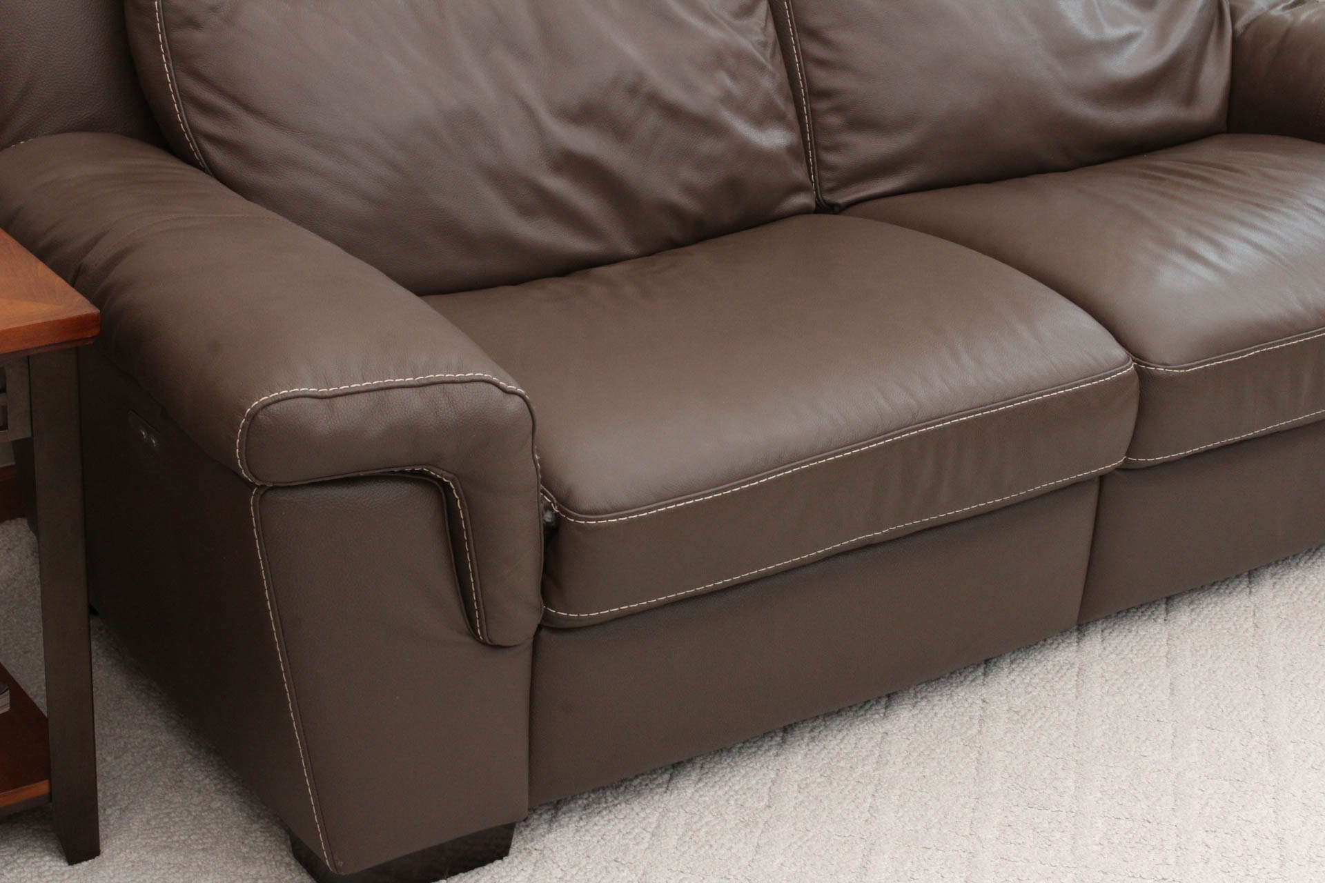 Electric Leather Sofa