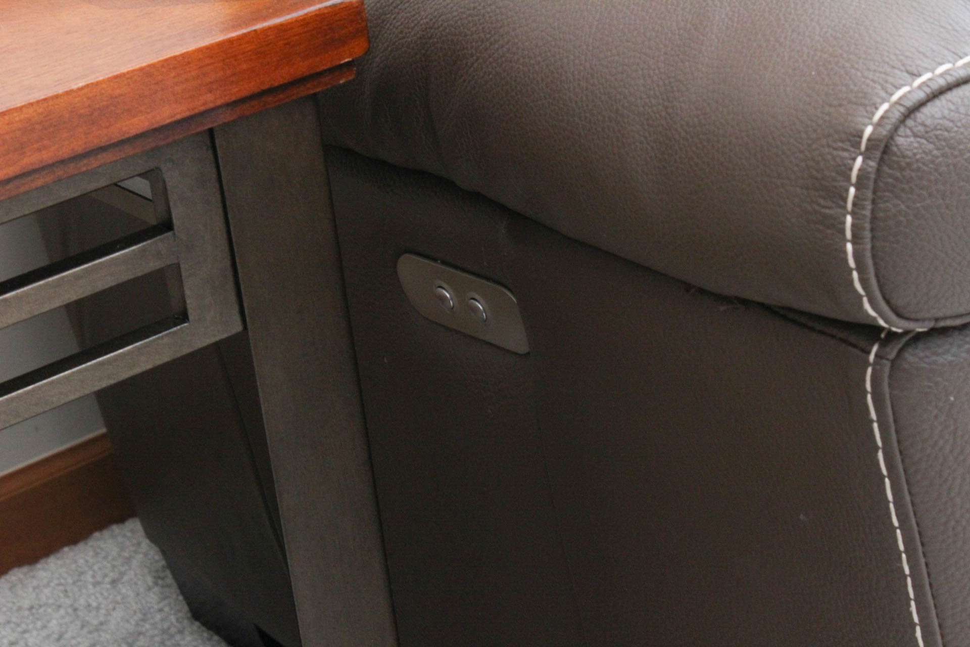 Electric Leather Sofa