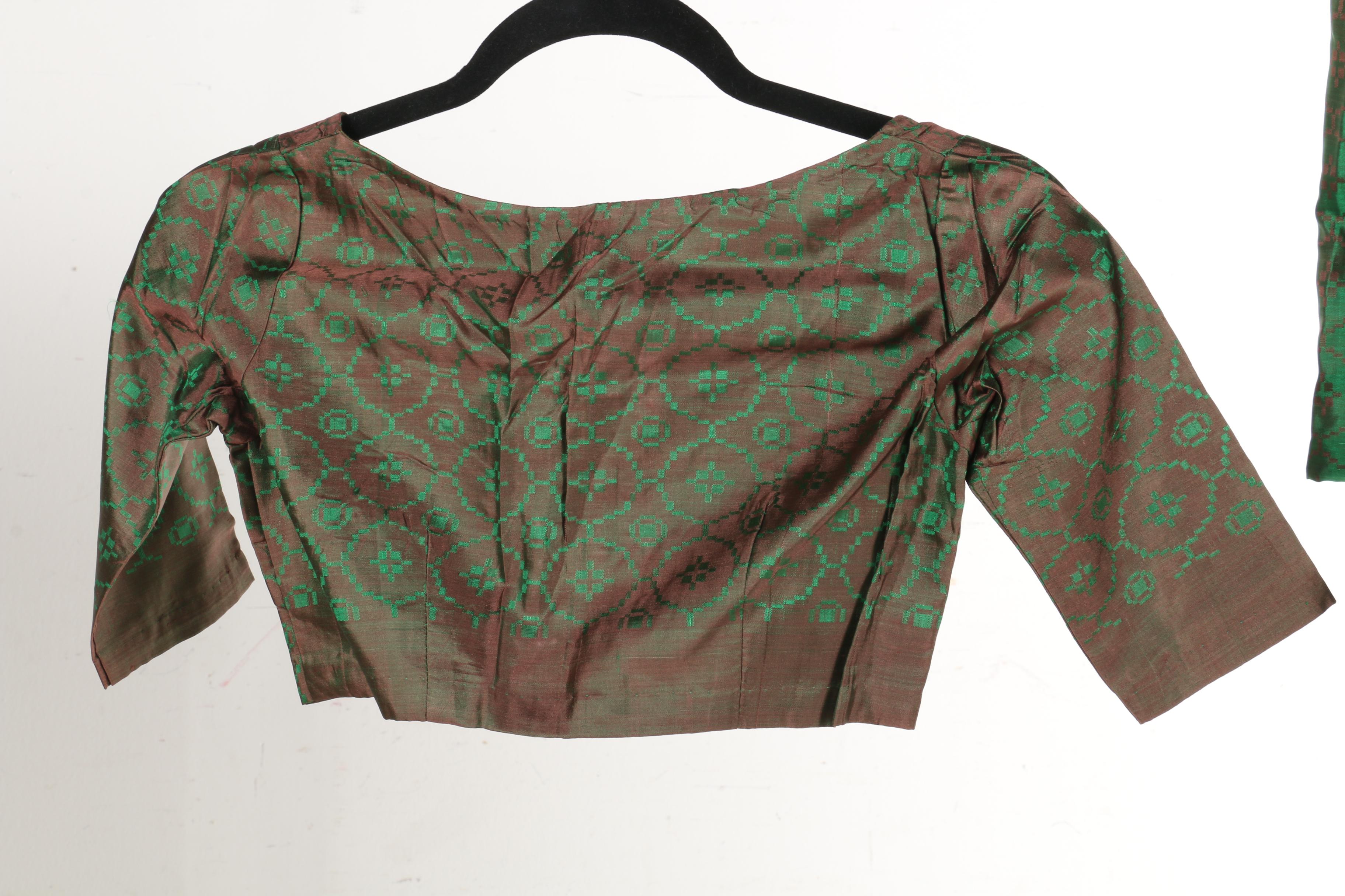 Saris, Cholis, and Lehenga