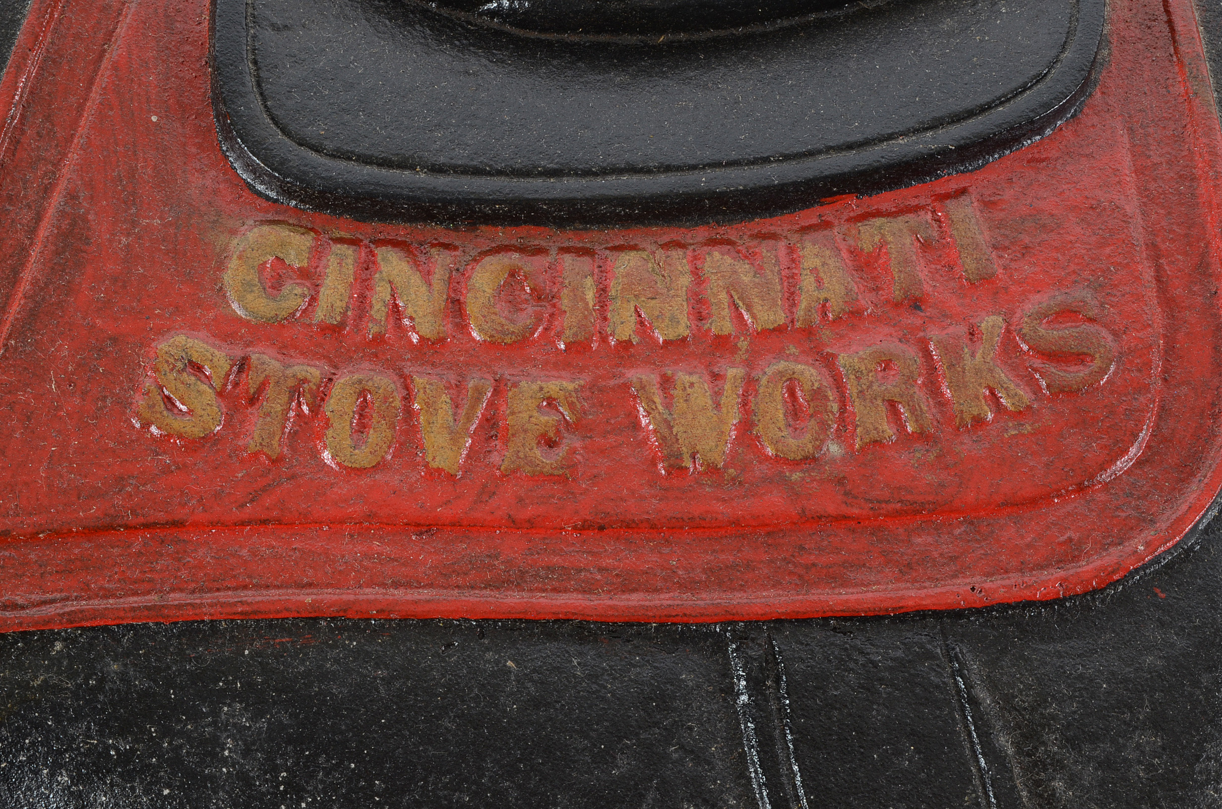 Cast Aluminum Cincinnati Stove Works Sign
