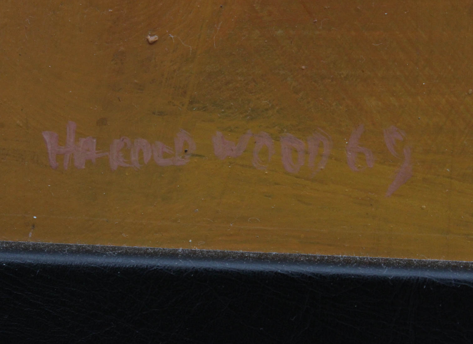 Harold Wood Oil Painting on Board featuring  "Don Quixote"