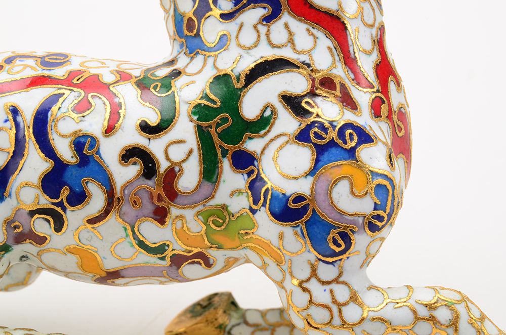 Cloisonné Replica of the "Gansu Flying Horse"
