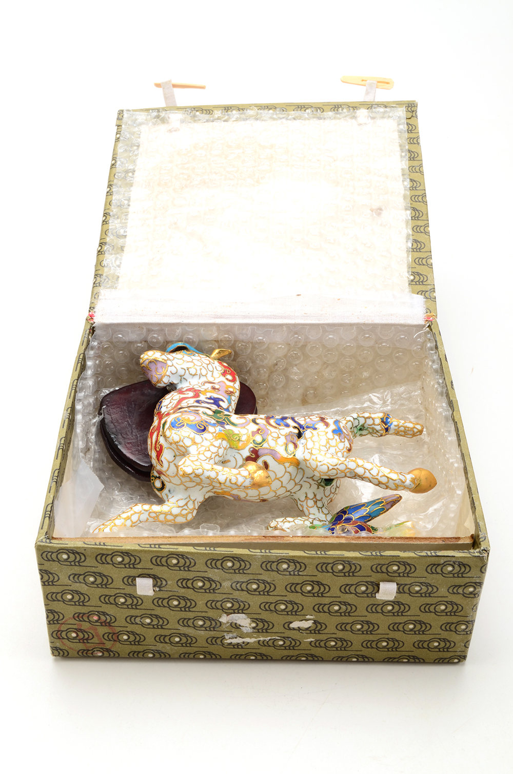 Cloisonné Replica of the "Gansu Flying Horse"