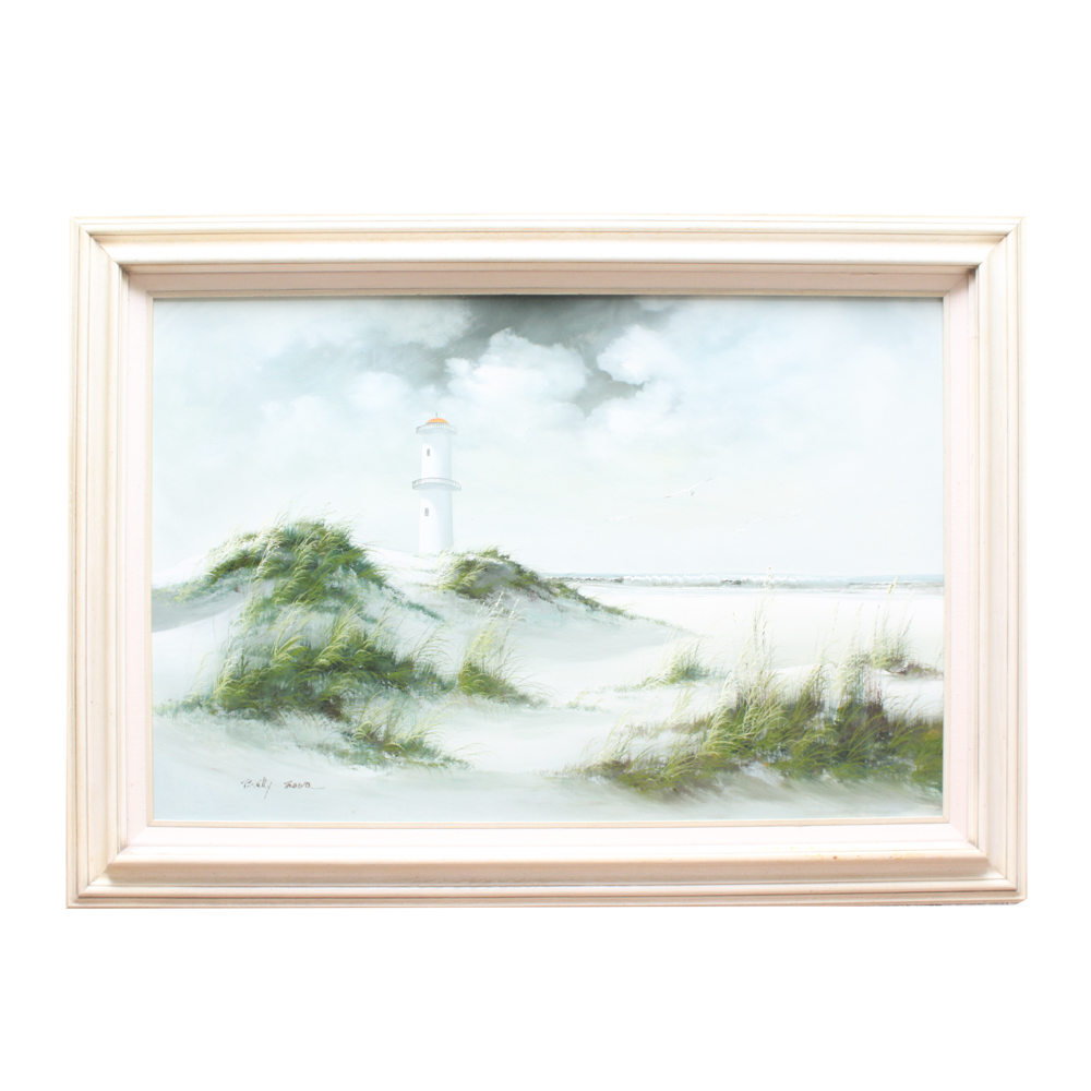 Betty Moore Seascape Oil Painting on Canvas