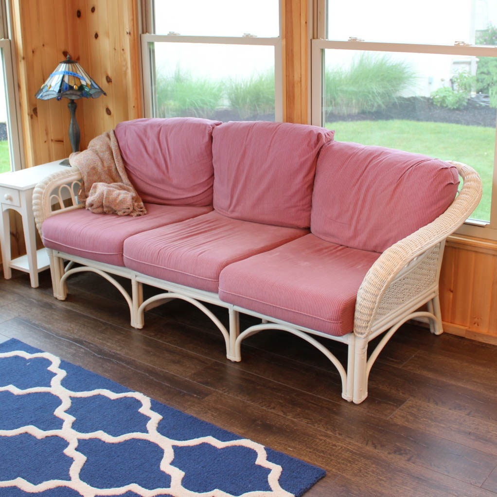 Acacia Home & Gardens Wicker Sofa