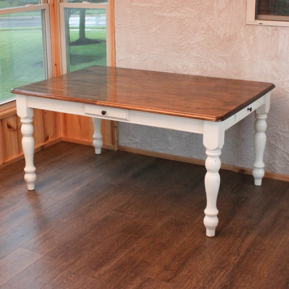 Vintage Style Farmhouse Table
