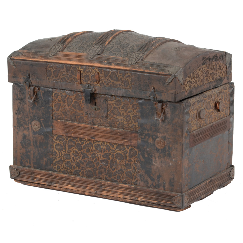 Victorian Dome-Top Trunk
