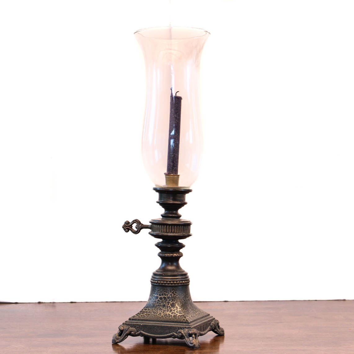 Vintage Faux Hurricane Candle Holder