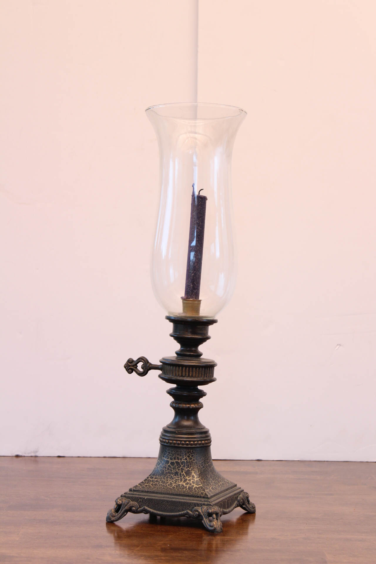 Vintage Faux Hurricane Candle Holder