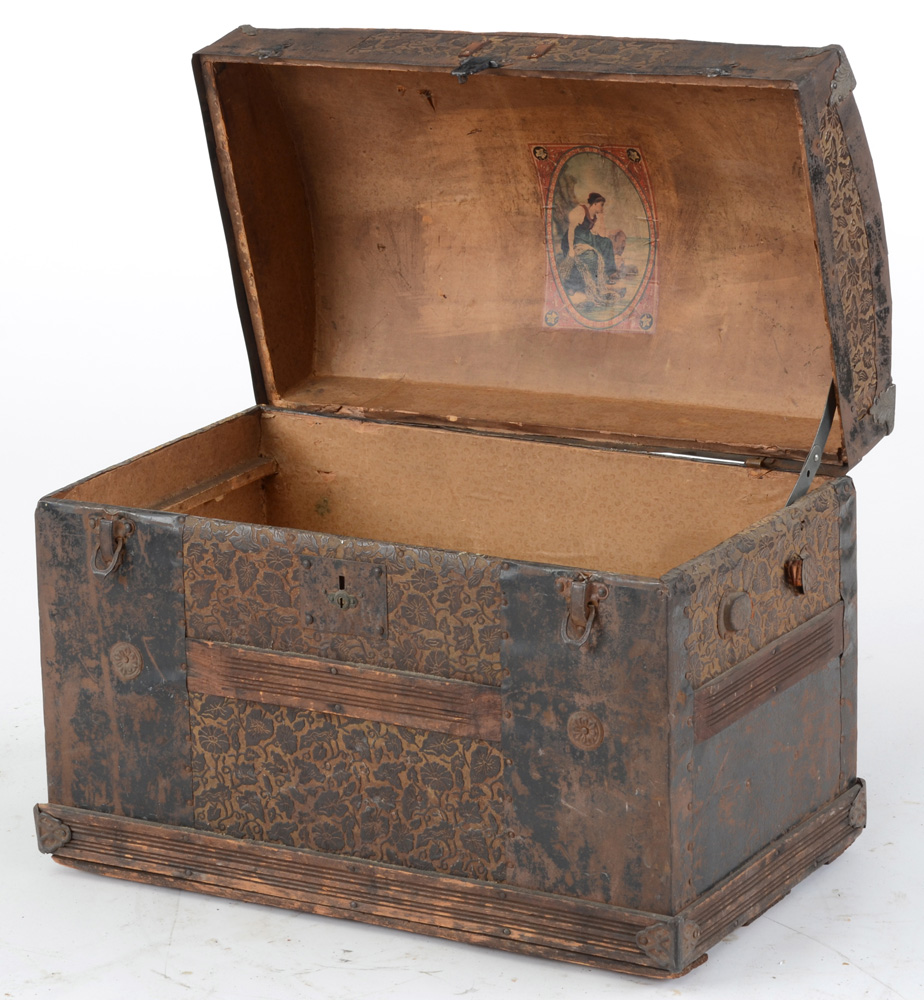 Victorian Dome-Top Trunk