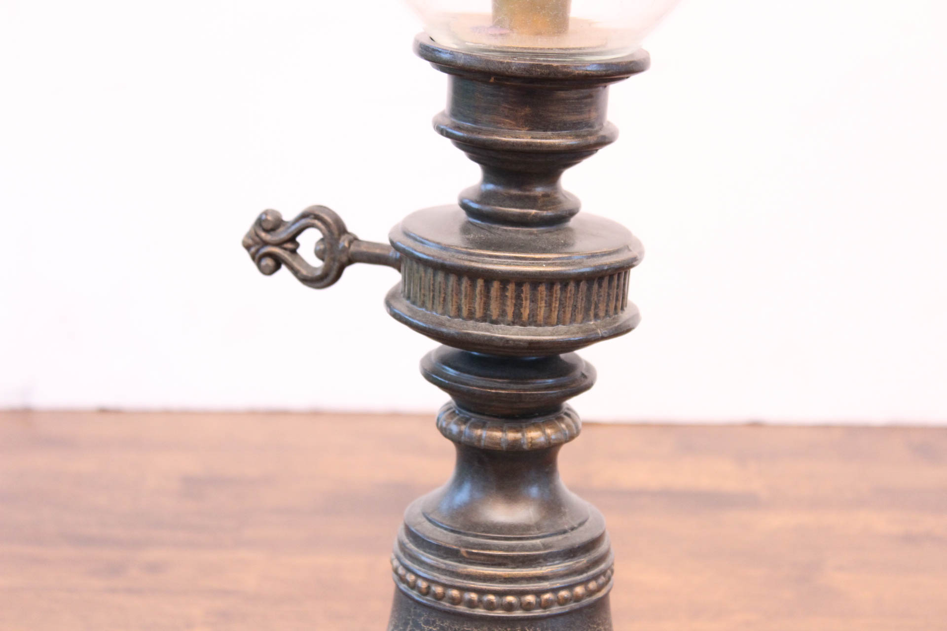 Vintage Faux Hurricane Candle Holder