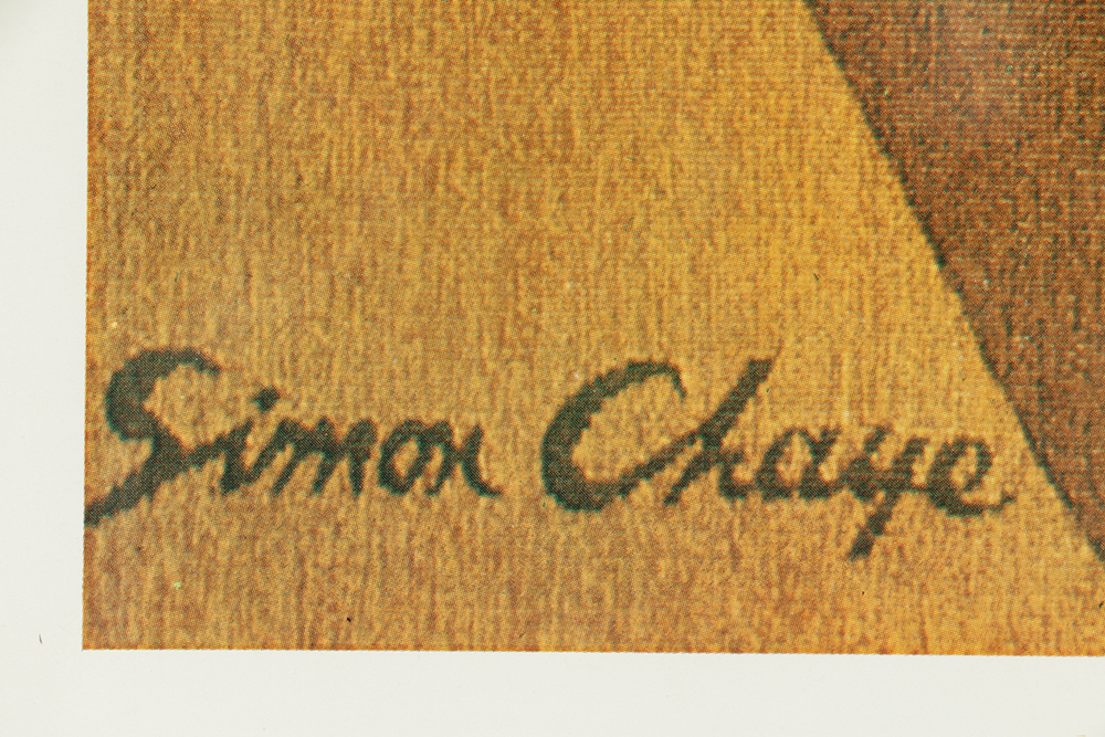 Simon Chaye Exhibition Poster for a Camille Legoueix Workshop