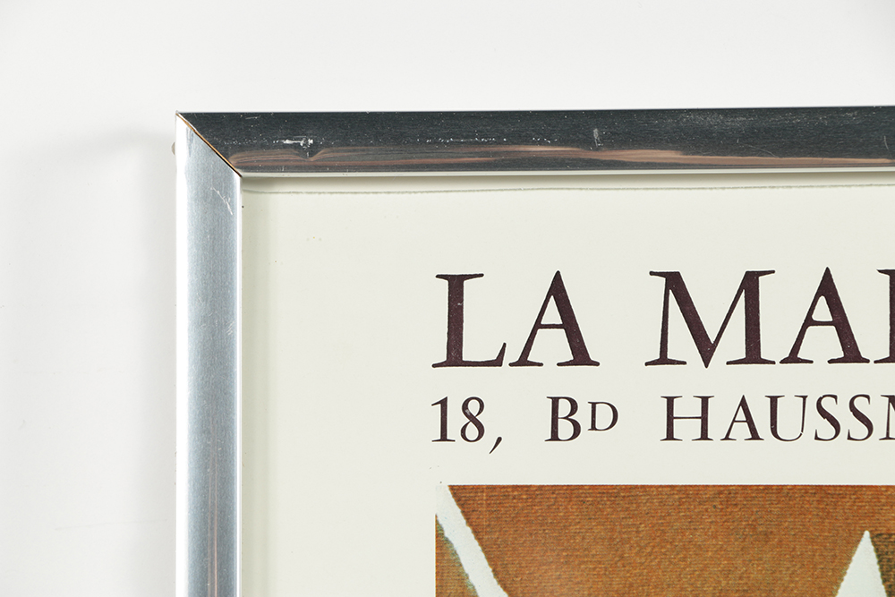 Simon Chaye Exhibition Poster for a Camille Legoueix Workshop