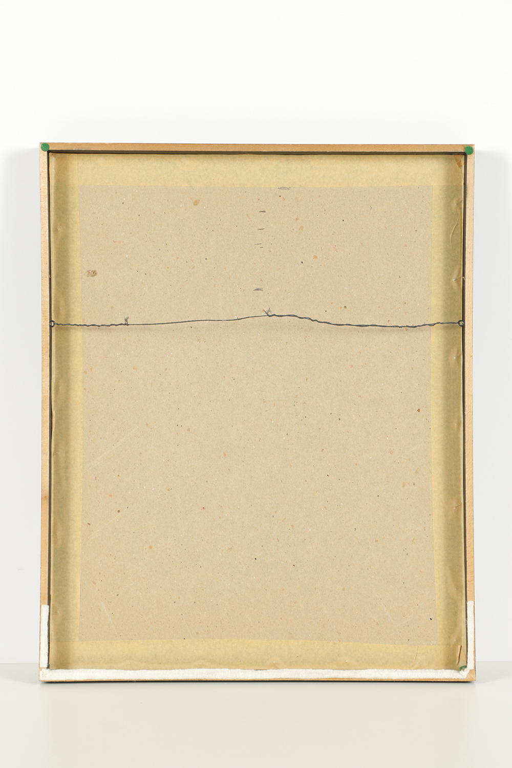 Acrylic Painting on Paper of Abstract Parisian Street Scene