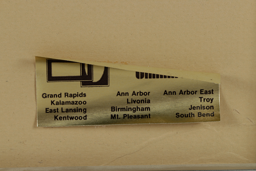 Charcoal Drawing on Paper of Man with a Pot