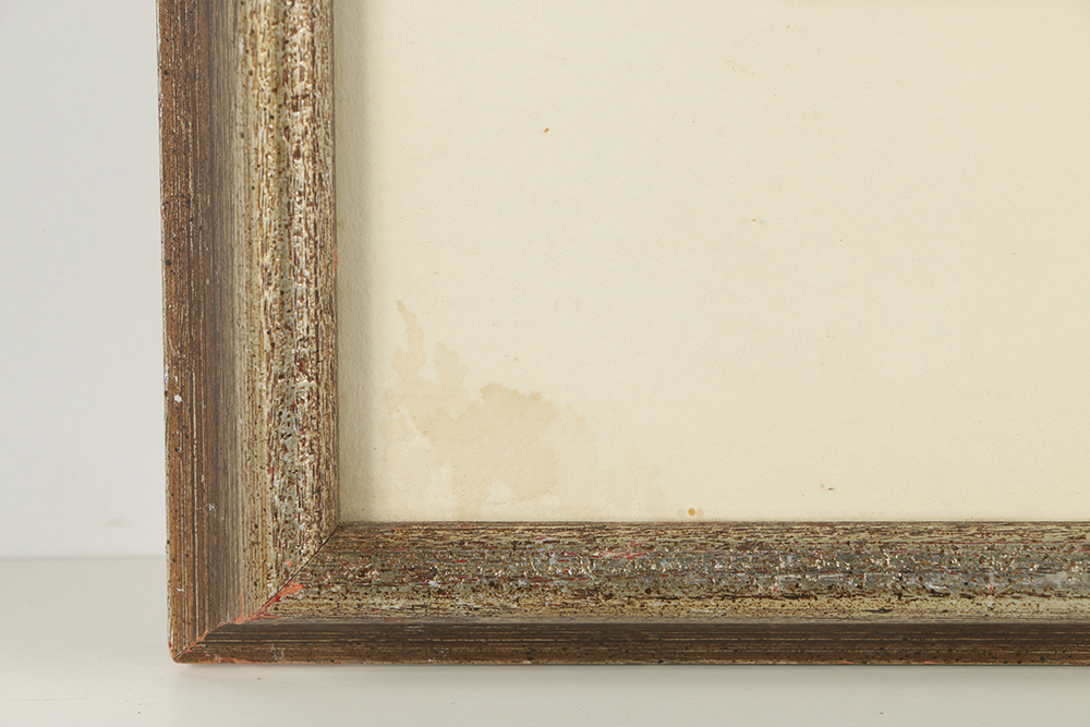 M. Sparling Watercolor Painting on Paper Abstract Composition