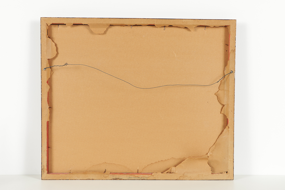 M. Sparling Watercolor Painting on Paper Abstract Composition