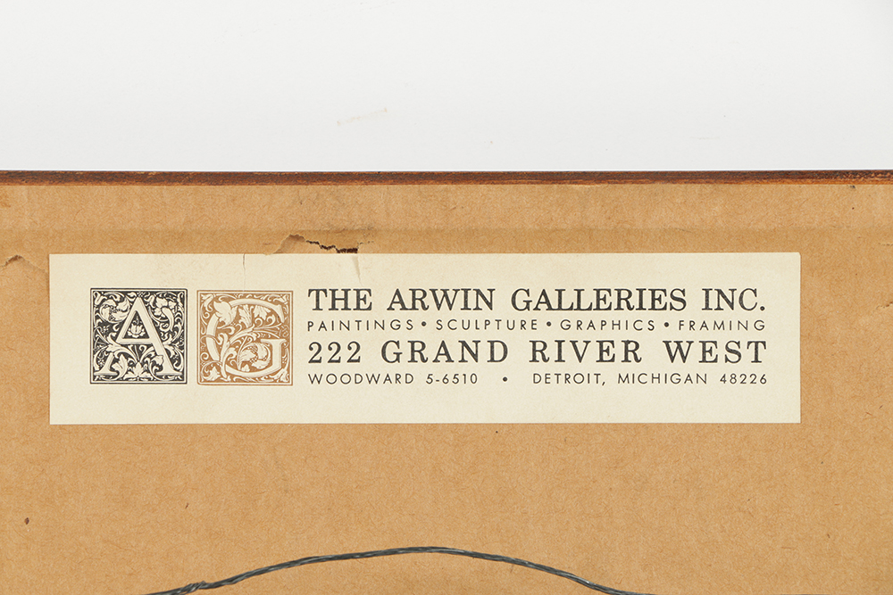 Honoré Daumier Limited Edition Mixed Media Print on Paper "Après l'Audience"