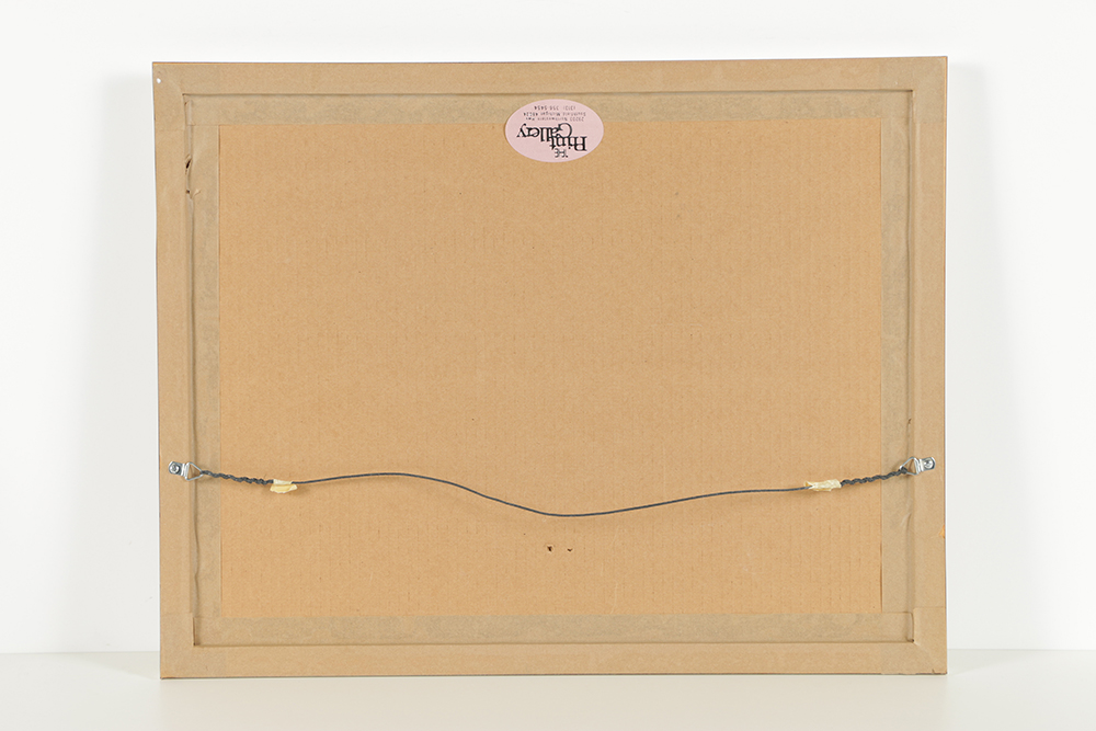 After Morris Louis Offset Lithograph on Paper "Point of Tranquility"