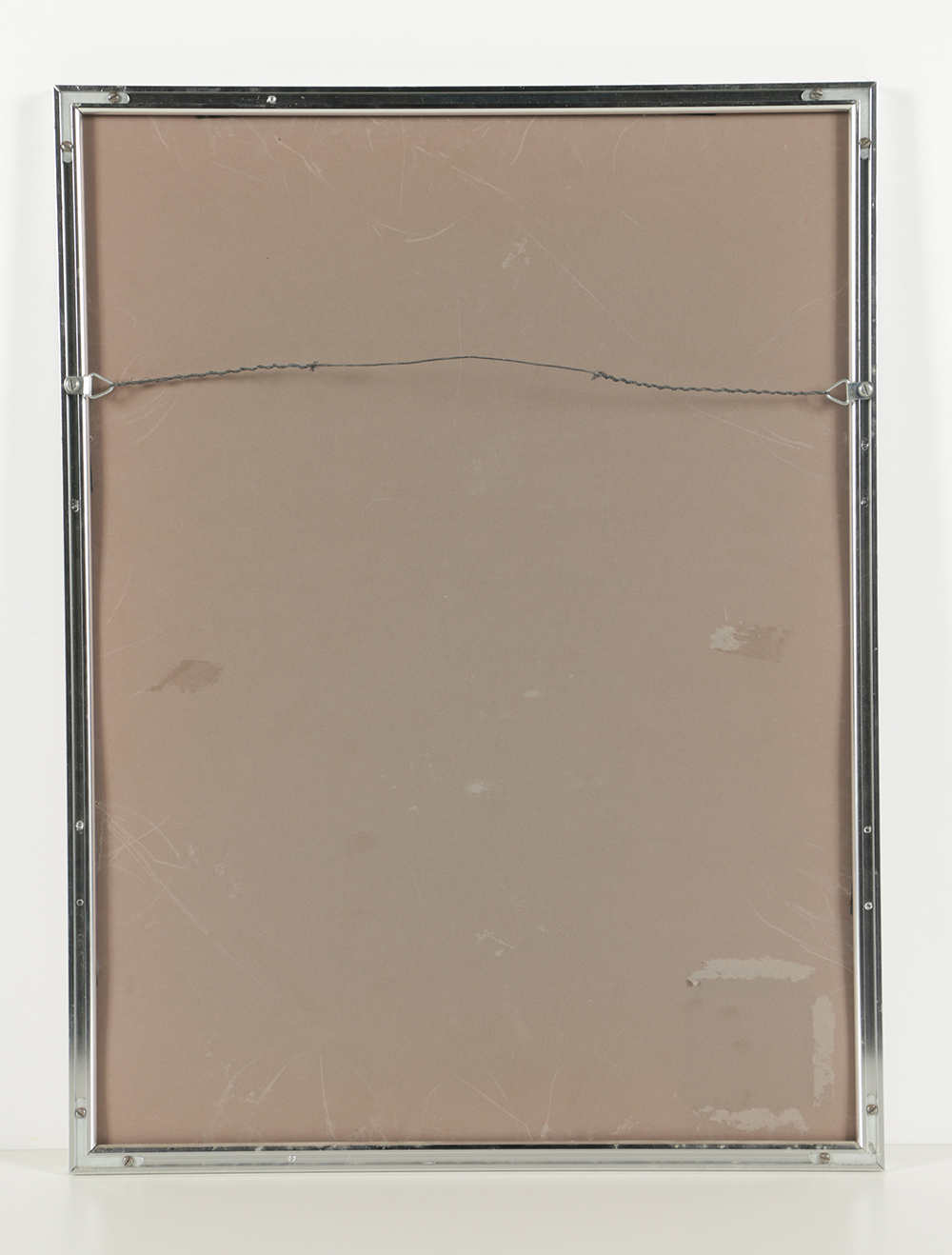 Don Pearl Ink Drawing on Paper with Gouache of Abstract Forms