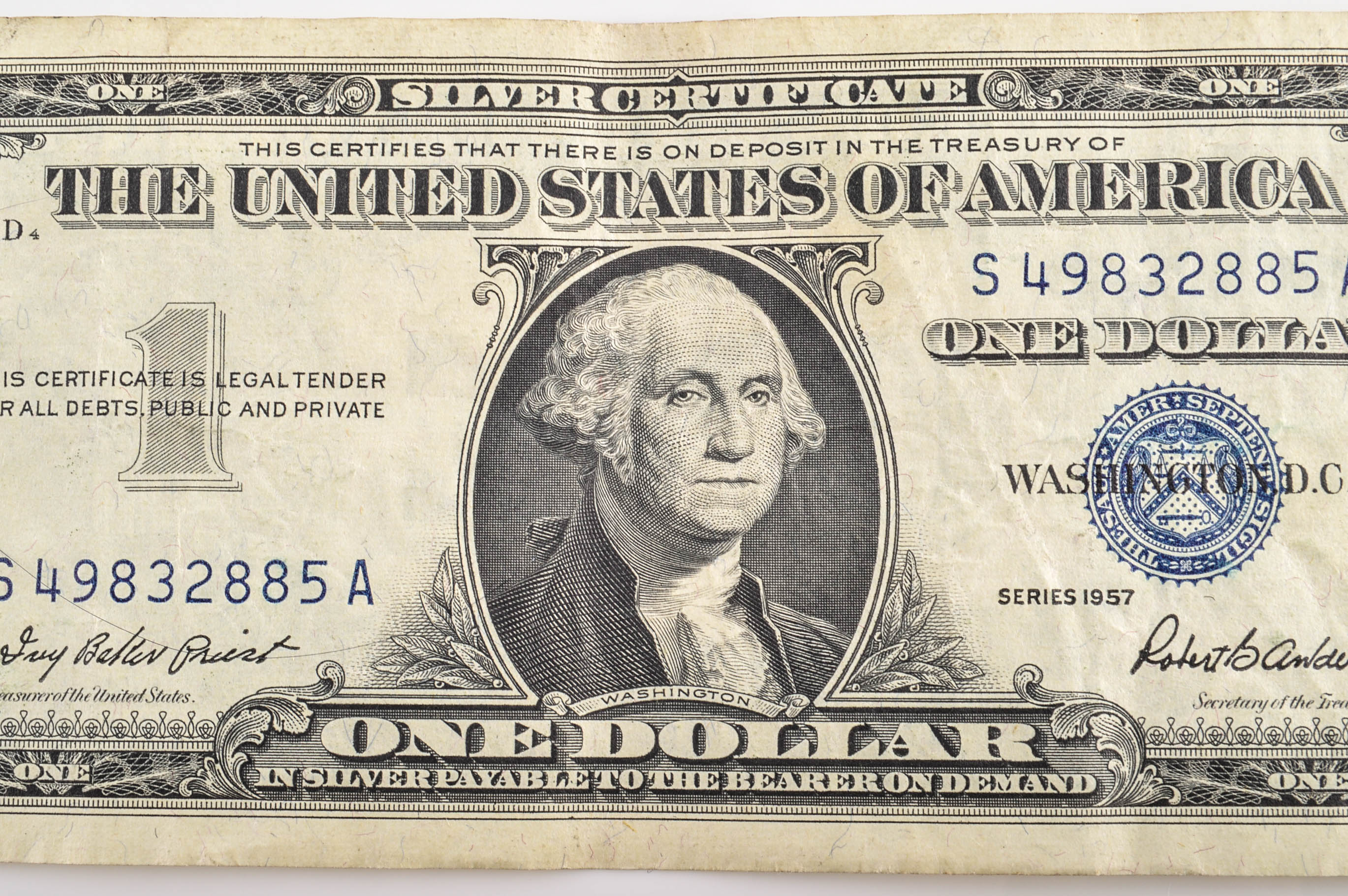 Eleven U.S. Silver Certificates