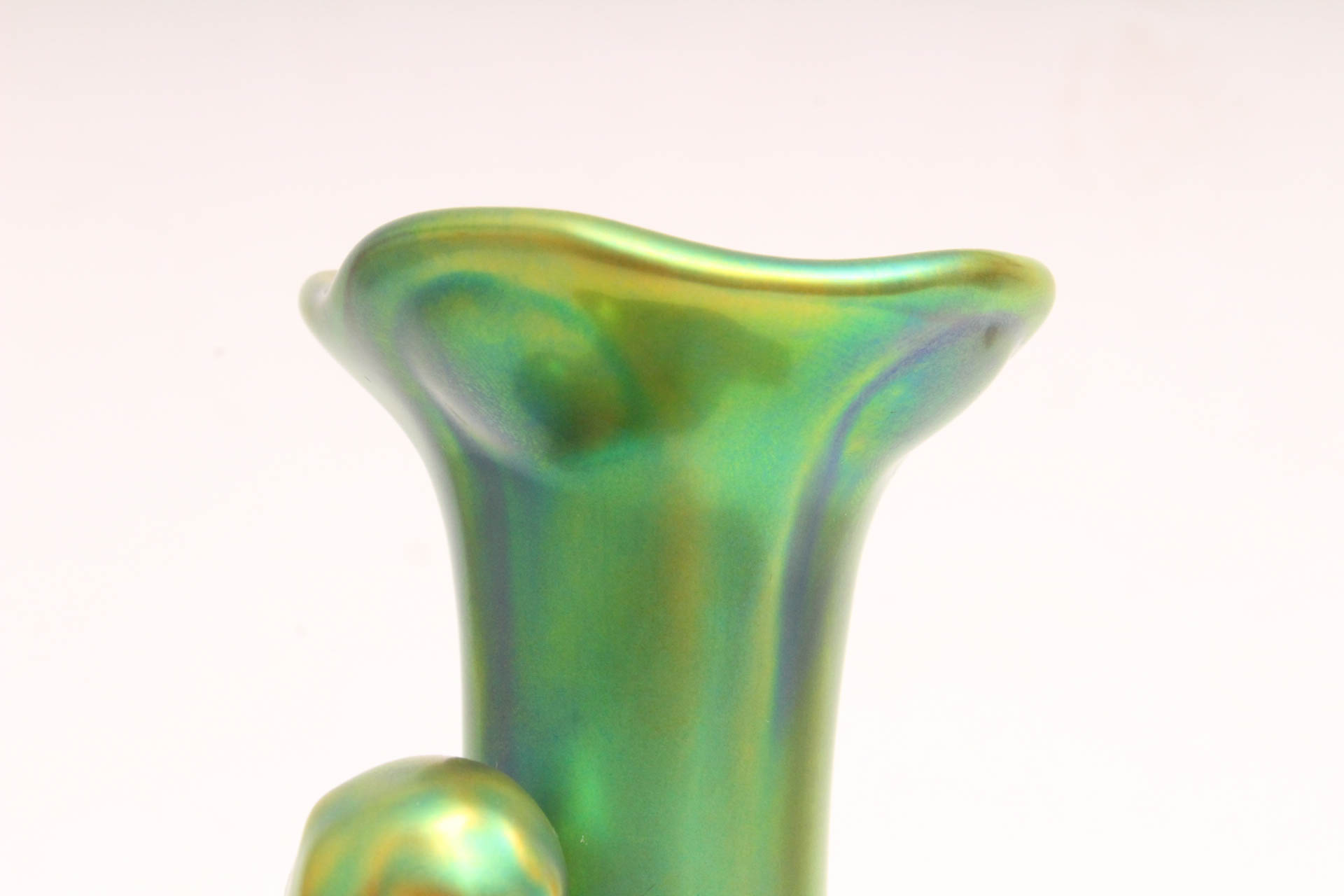 Vintage Zsolnay Hungarian Porcelain Vase