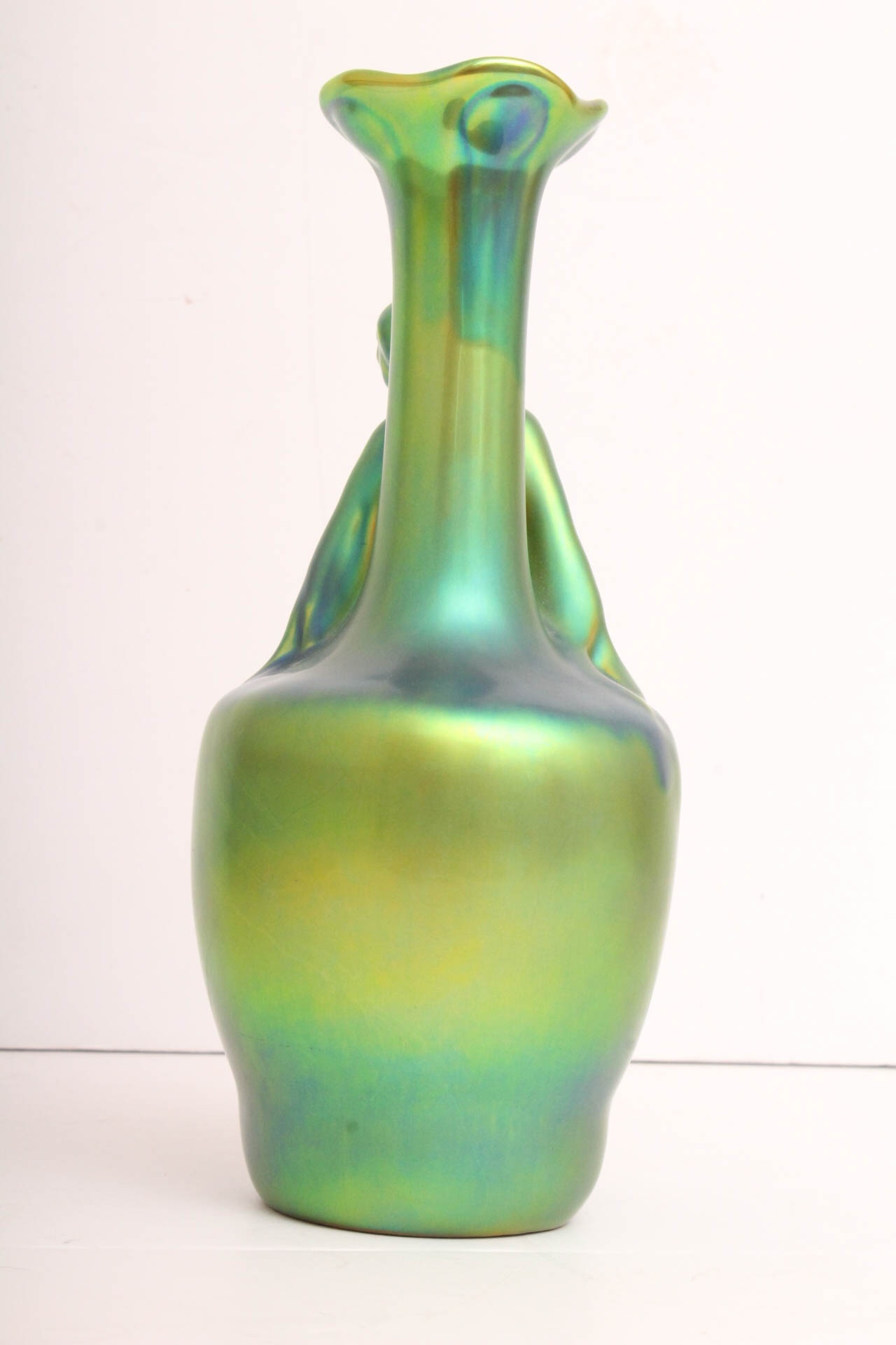 Vintage Zsolnay Hungarian Porcelain Vase