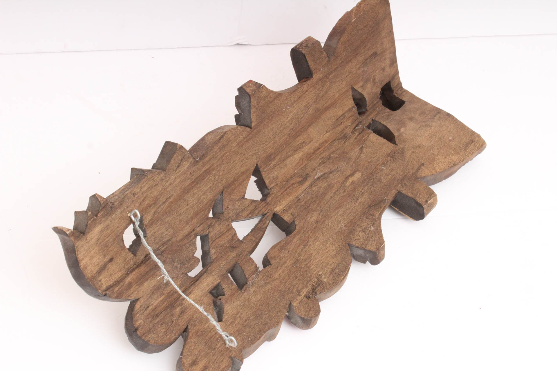 Carved Mayan Warrior Mask