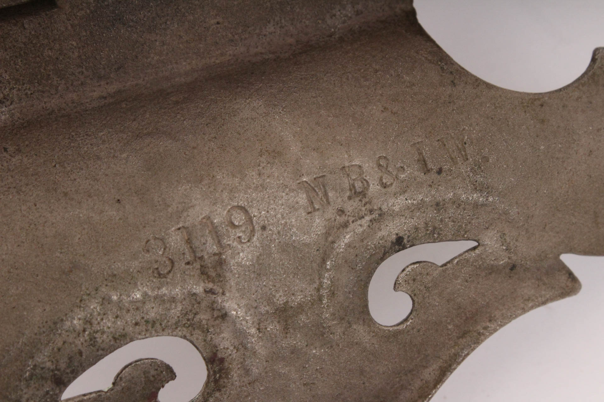 National Bronze and Iron Works Art Noveau Double Inkwell