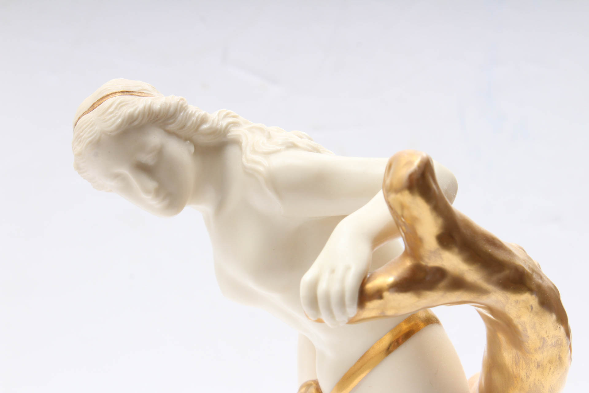 Royal Worcester Figurine "The Bather Surprised"