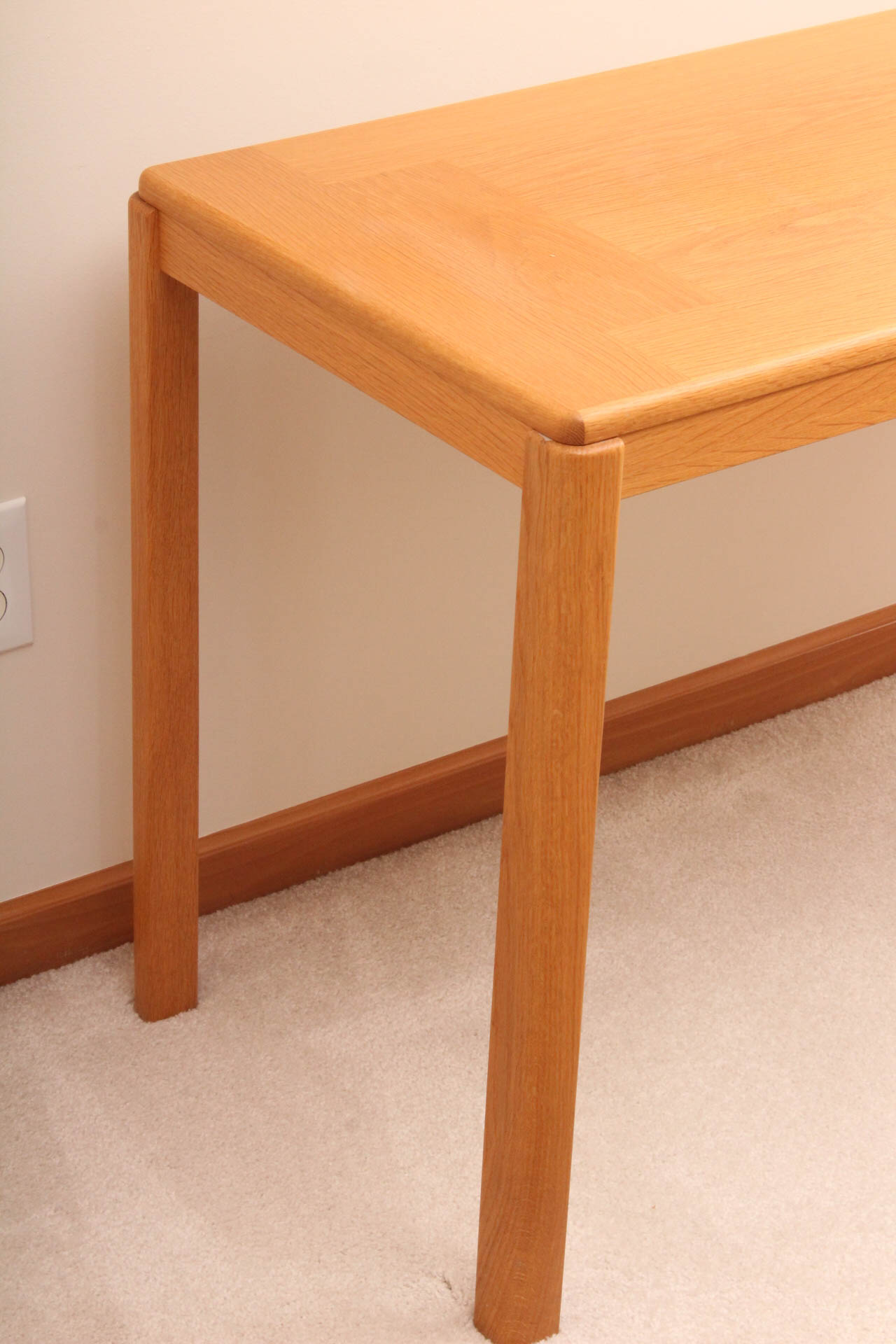 Danish Modern Oak Side Table