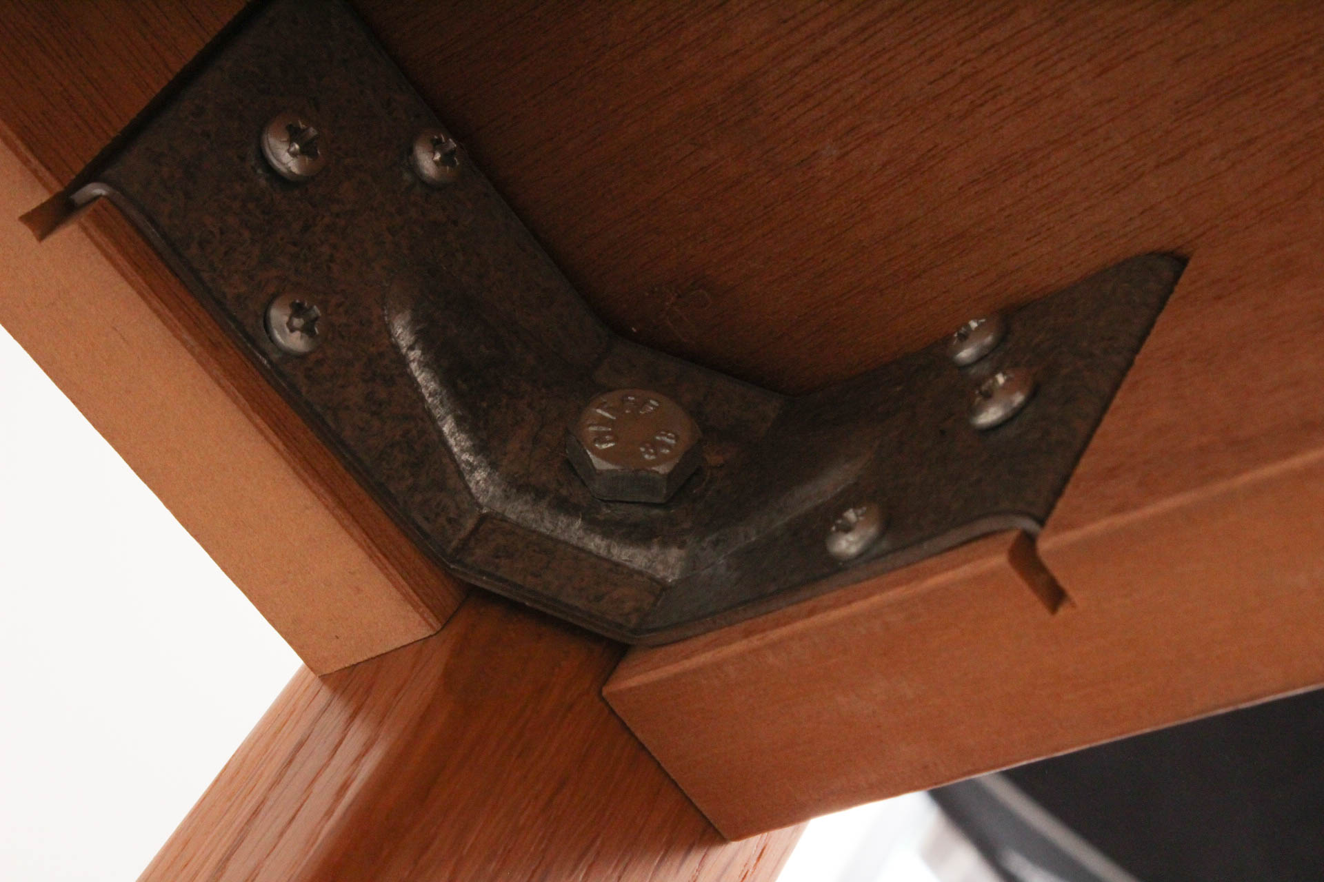 Danish Modern Oak Side Table