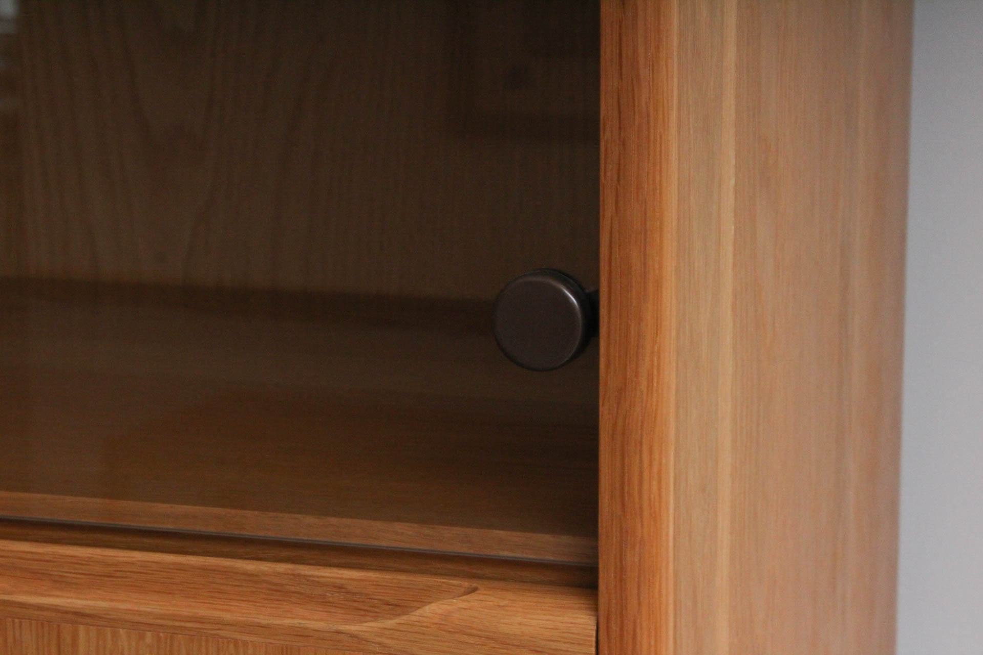 Danish Modern Style Oak Bar Cabinet by Scandinavian Design