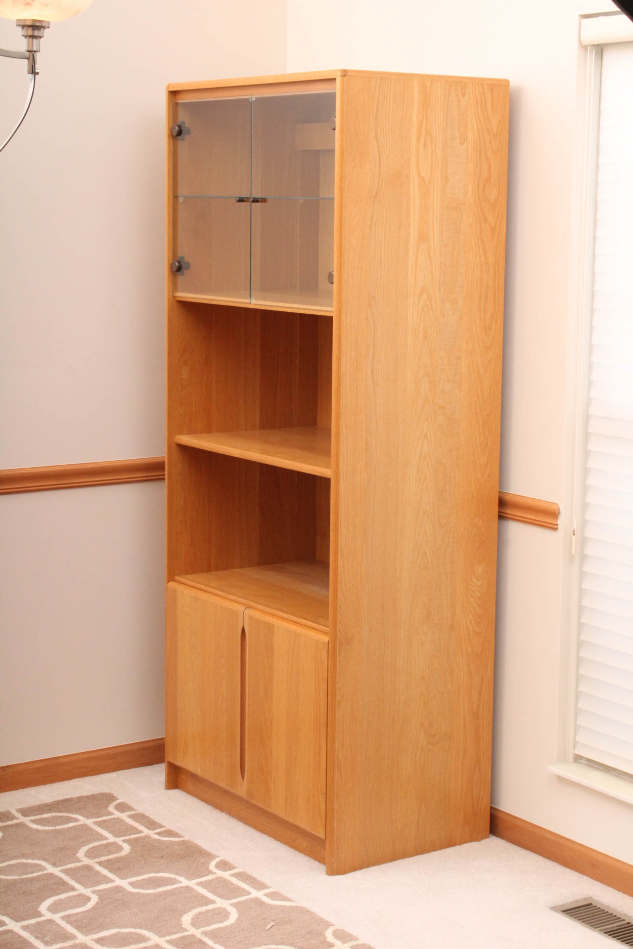 Danish Modern Style Oak Cabinet by Scandinavian Design