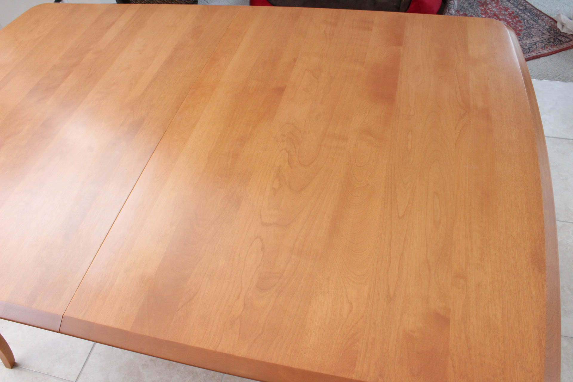 Danish Modern Style Birch Dining Table by Dinec